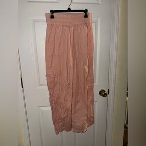 Aerie Pink Cargo Pants